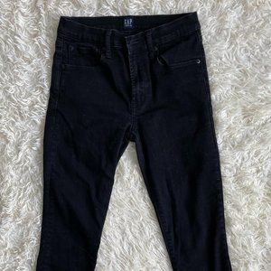 GAP Jet Black Skinny Jean